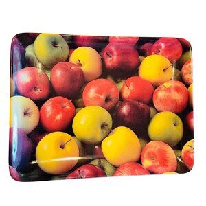 Starbucks Coffee Serving Tray Fruit Decor Ceramic Plate